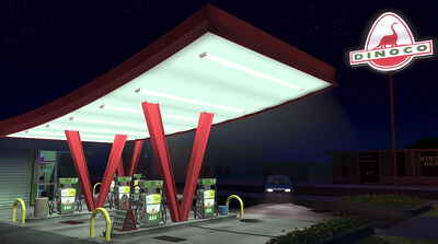 Dinoco Station