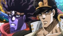 Jojos bizarre adventure stardust crusaders-05-jotaro-star platinum-stand