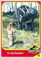 Trike Ellie sattler collector card