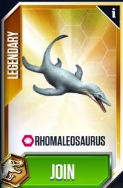 Rhomaleosaurus Card