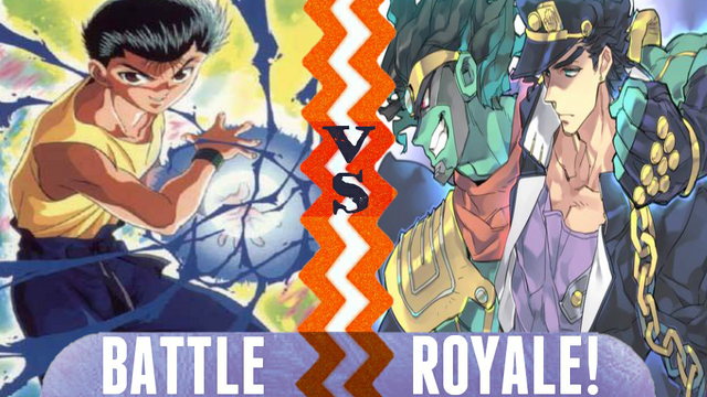 File:Battle Royale Yusuke Urameshi vs Jotaro Kujo.png