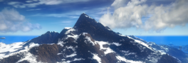 Berawan besar mountains