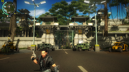 Kem Hutan main gate