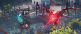 JC3 small shield drone and red drone (2)