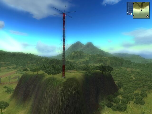 File:Communication mast near Orovio village in Provincia de los Bravos.jpg