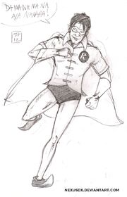 Dick Grayson drawing