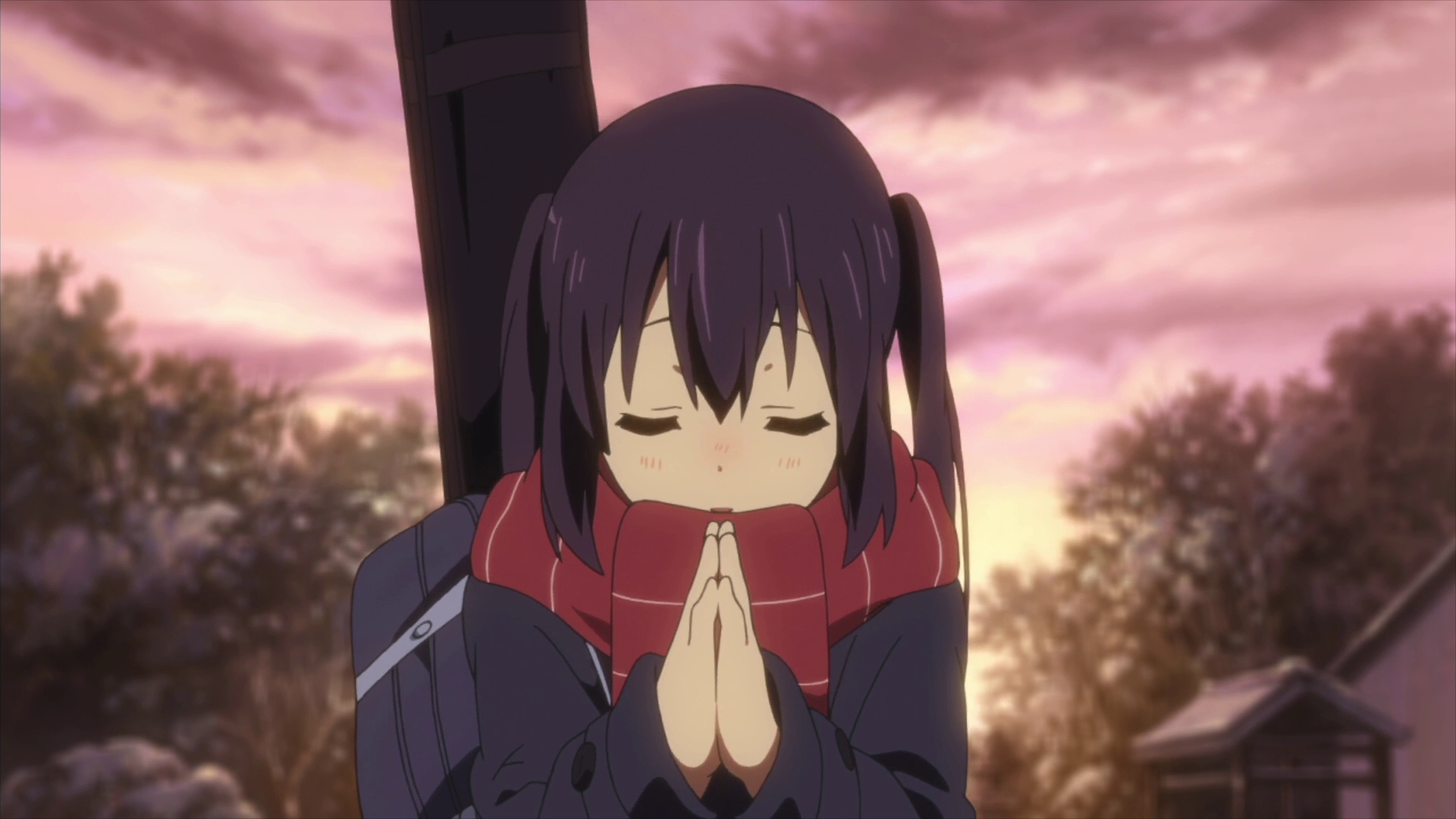 Image Azusa pray  jpg K ON Wiki FANDOM powered by Wikia