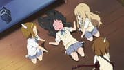 Mio faints