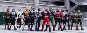 KRDK all Kamen Rider