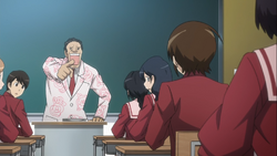 Kodama scolding Keima