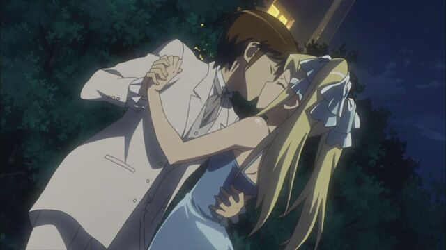 File:Keima and Mio kisses.jpg