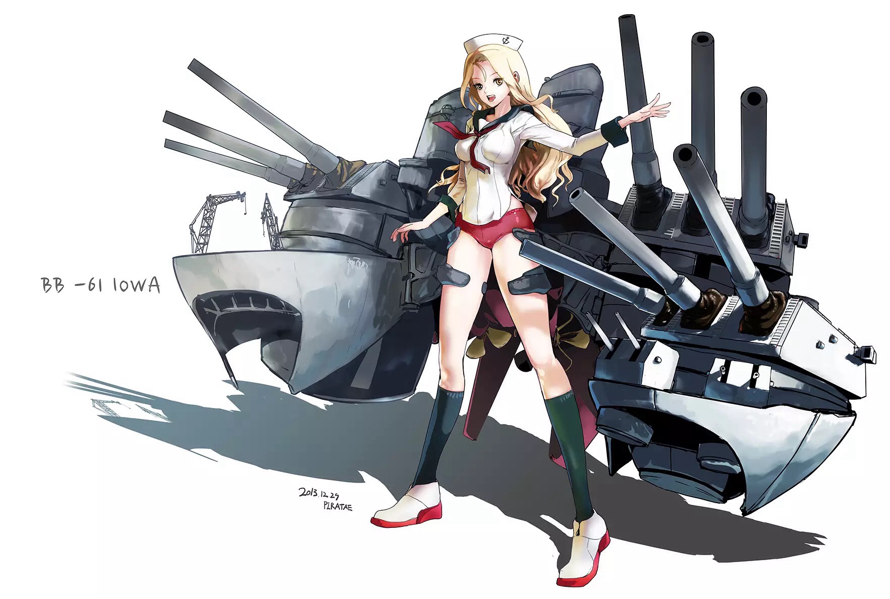 Image Uss Iowa Kancolle Wiki Fandom Powered By Wikia 3979