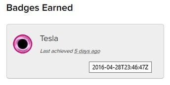 5 3 badges earned Tesla