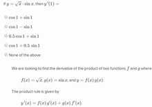 Derivatives of inverse functions2