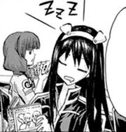 Sanae sleeps