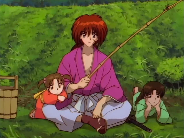 File:KenshinFishingWithAyameAndSuzume.png