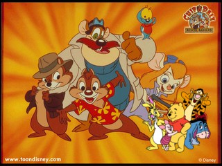 Pooh's Adventures of Chip 'n Dale Rescue Rangers Poster