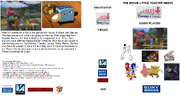 The Brave Little Toaster Meets Barney & Friends - Going Places! VHS Cover Sony Wonder version
