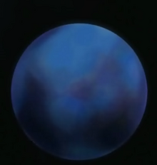 Pluto as it appears in the anime