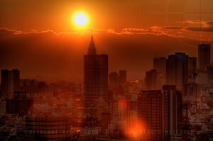 Tokyo Japan Apocalyptic