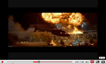 Building explosion