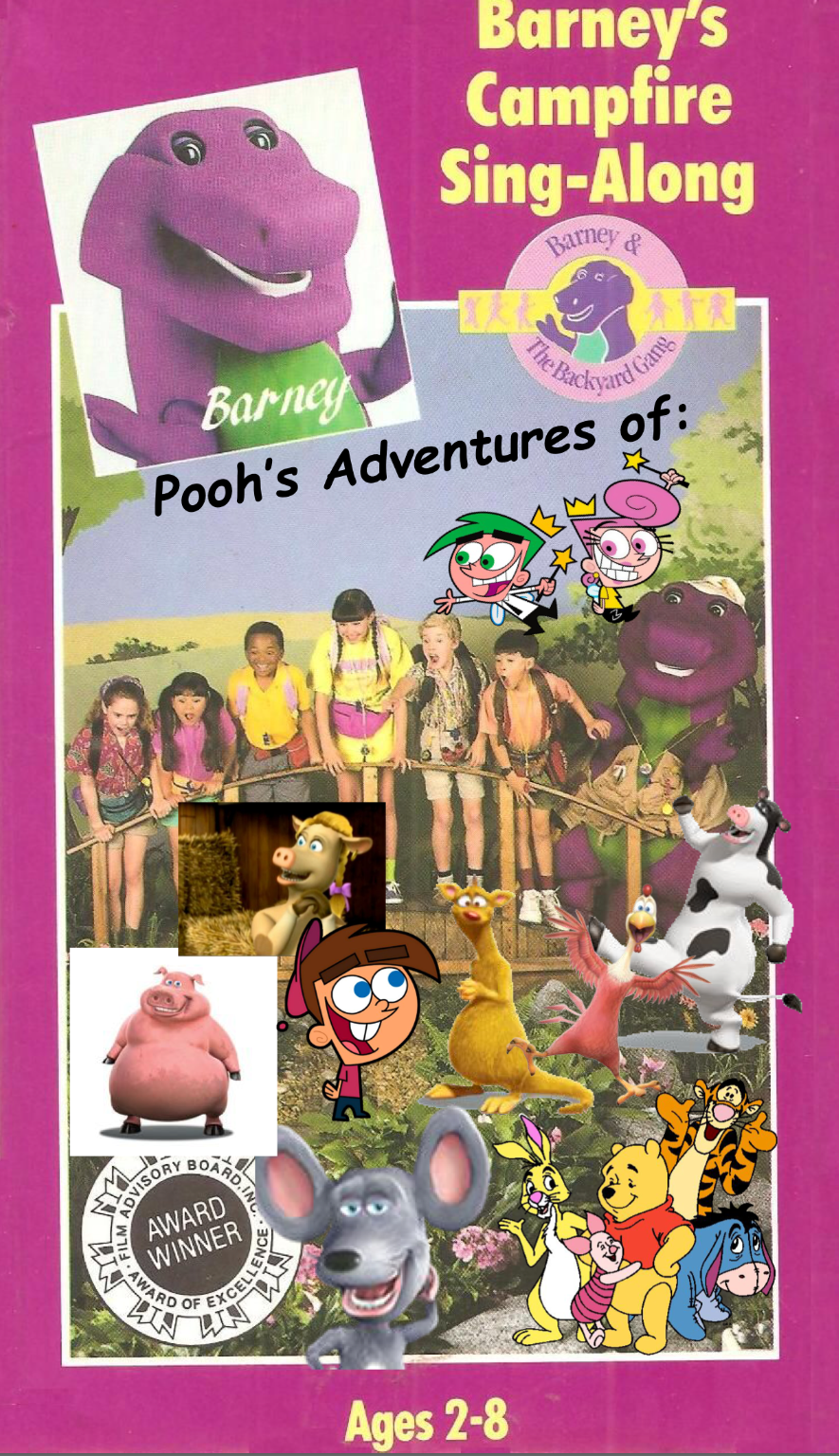 Kids World's Adventures of Barney's Campfire Sing Along  Kids World's