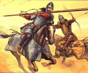 Sarmatian horsemen