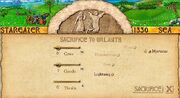 Sacrifice Screen