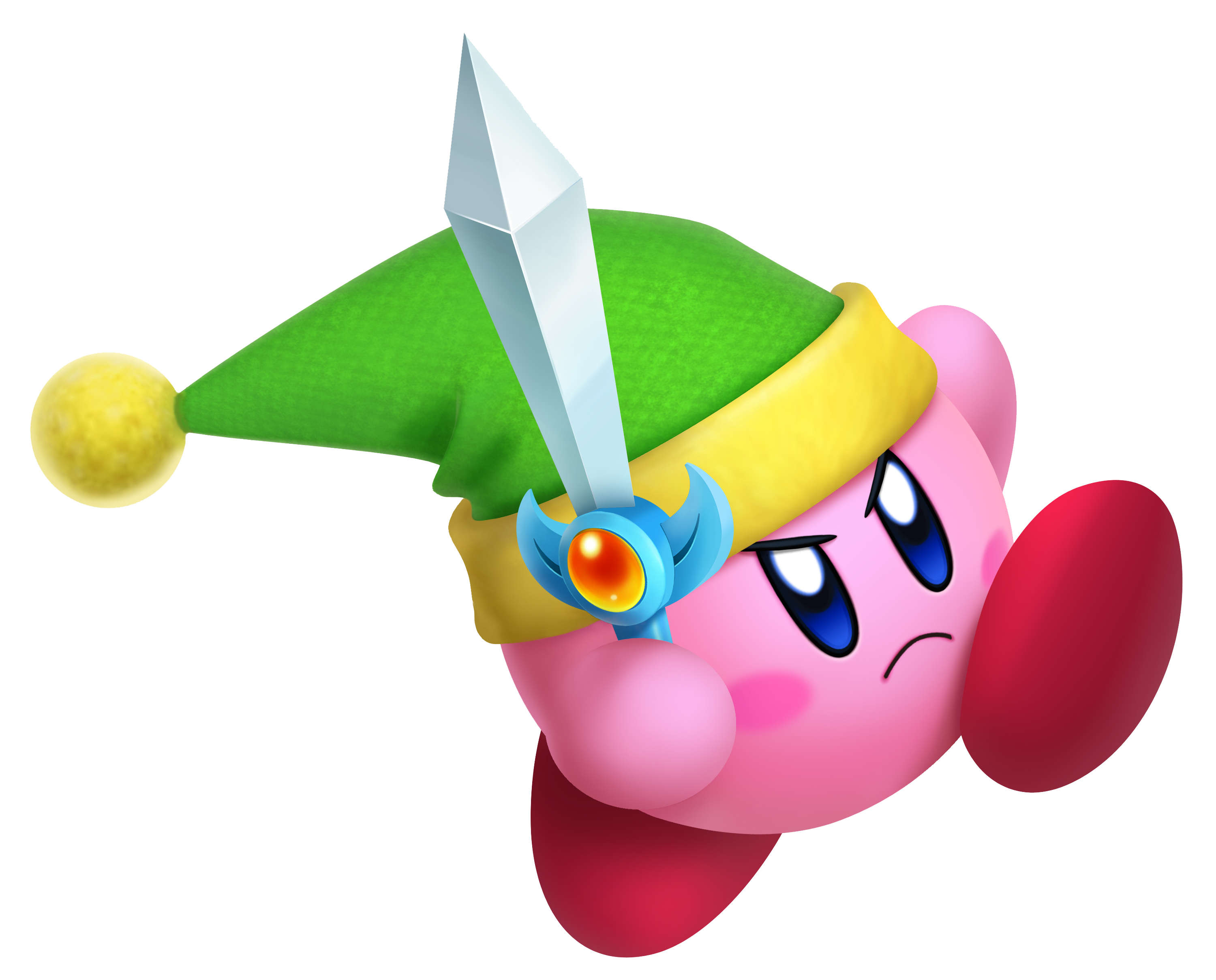 Sword Kirby (Kirby Fighters Deluxe)