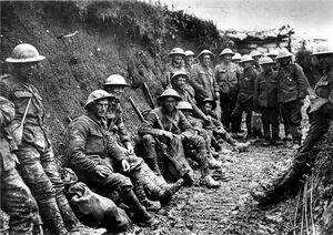 800px-Royal Irish Rifles ration party Somme July 1916
