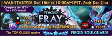 Frigid Frays