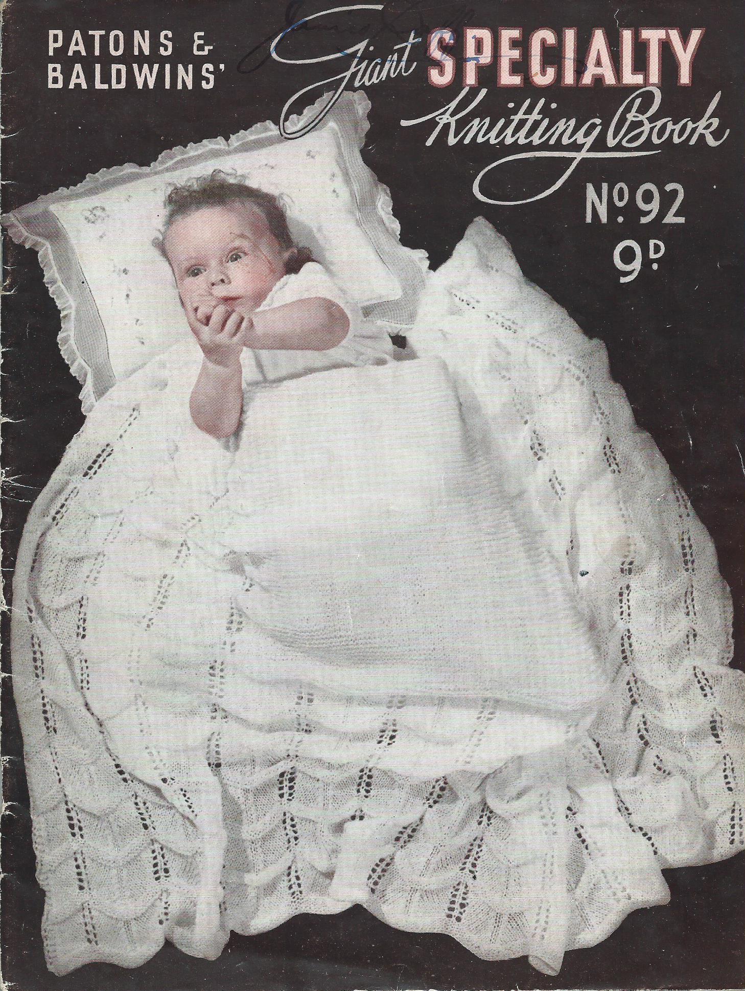Image - Patons 92.jpg Knitting and Crochet Pattern Archive Wiki FANDOM po...