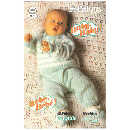 Patons Beehive No. 612 Baby Baby! Knitting and Crochet Pattern Archive Wiki...