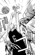Kise stops the shot