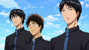 Koga,Mitobe e Izuki