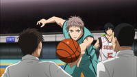 Yuu saves the ball