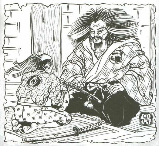 File:Hiruma presenting Chikara to Hida.jpg