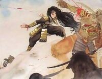 The Sword killing a Tsuno