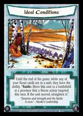 Ideal Conditions-card
