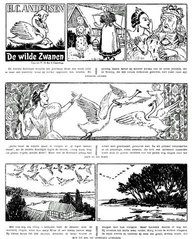 Fichier:Cygnes sauvages soleil danmark.jpg
