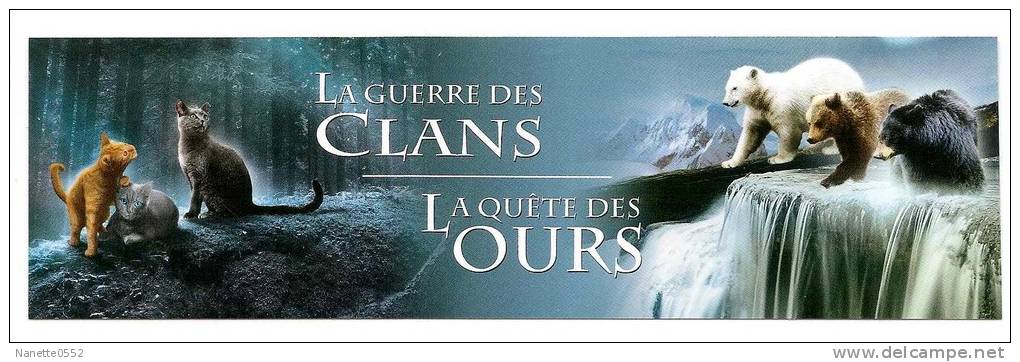 La Guerre Des Clans Site Officiel Image - Marque page.jpg | Wiki La quête des Ours | FANDOM powered by Wikia