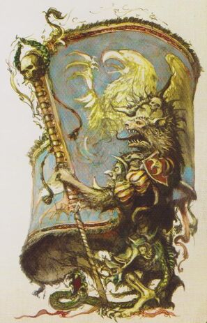 Estandarte del grifo dibujo