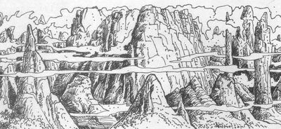 Formación rocosa Russ Nicholson
