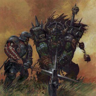 Grandes Espaderos Imperio contra Orco Negro por Adrian Smith.jpg
