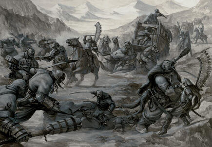 Reinos Ogros emboscada Caravana Karl Kopinski.jpg