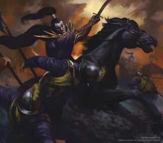 Incursión de Caballería Sidharth Chaturvedi Jinetes Elfos Oscuros.jpg
