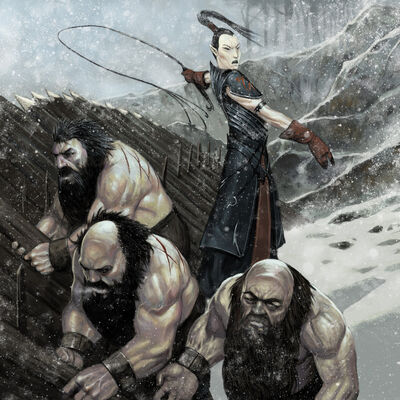 Warhammer Esclavos Enanos por John Wigley Elfos Oscuros.jpg