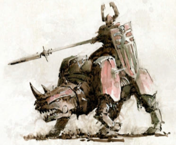 Vaslo Kruld Revientacráneos de Khorne Heffengen Fin de los Tiempos