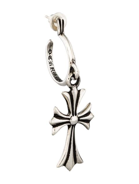 File:Chrome Hearts - Cross Baby Fat stud earring.jpg
