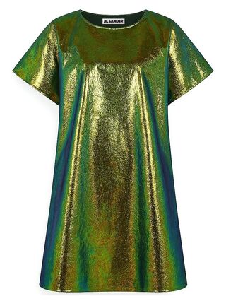 File:Jil Sander Spring 2010 RTW Short Sleeve Lamé Dress.jpg